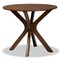 Baxton Studio Mila Modern and Contemporary Grey Fabric and Walnut Brown Finished Wood 5-Piece Dining Set 174-9883-10891-Zoro - alternate 3
